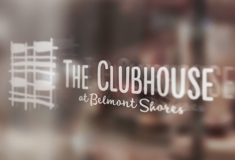 Etched Clubhouse door