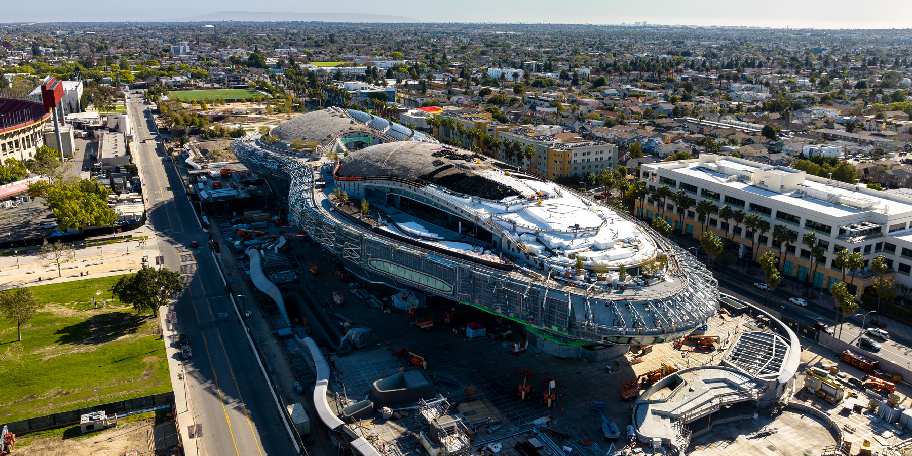Lucas Museum construction